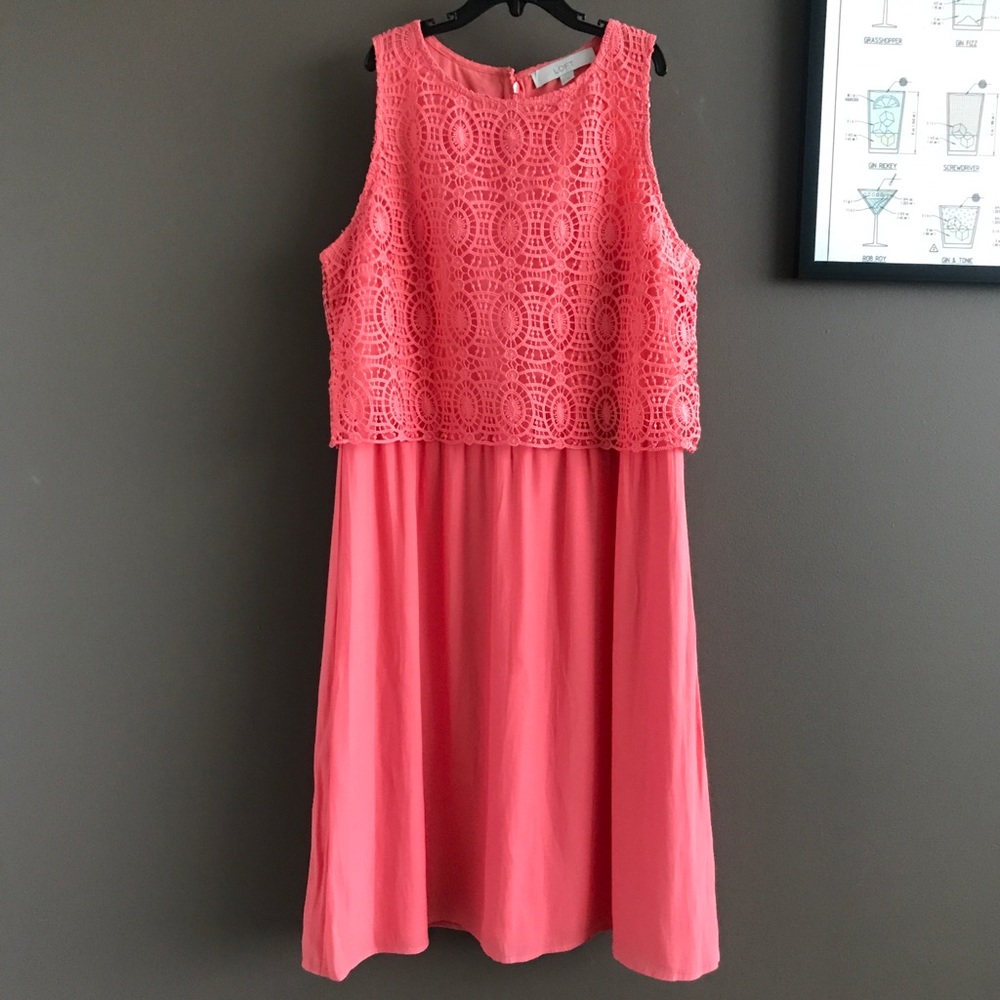 Coral Ann Taylor Loft dress